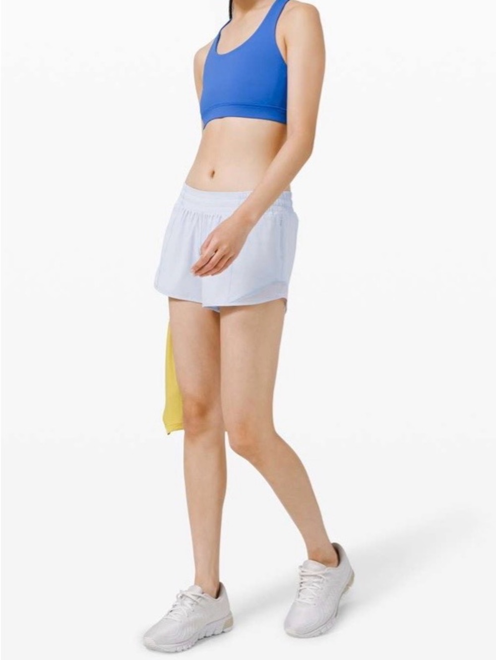 Lululemon Hotty Hot Short II Long 4" Daydream size 8 EUC